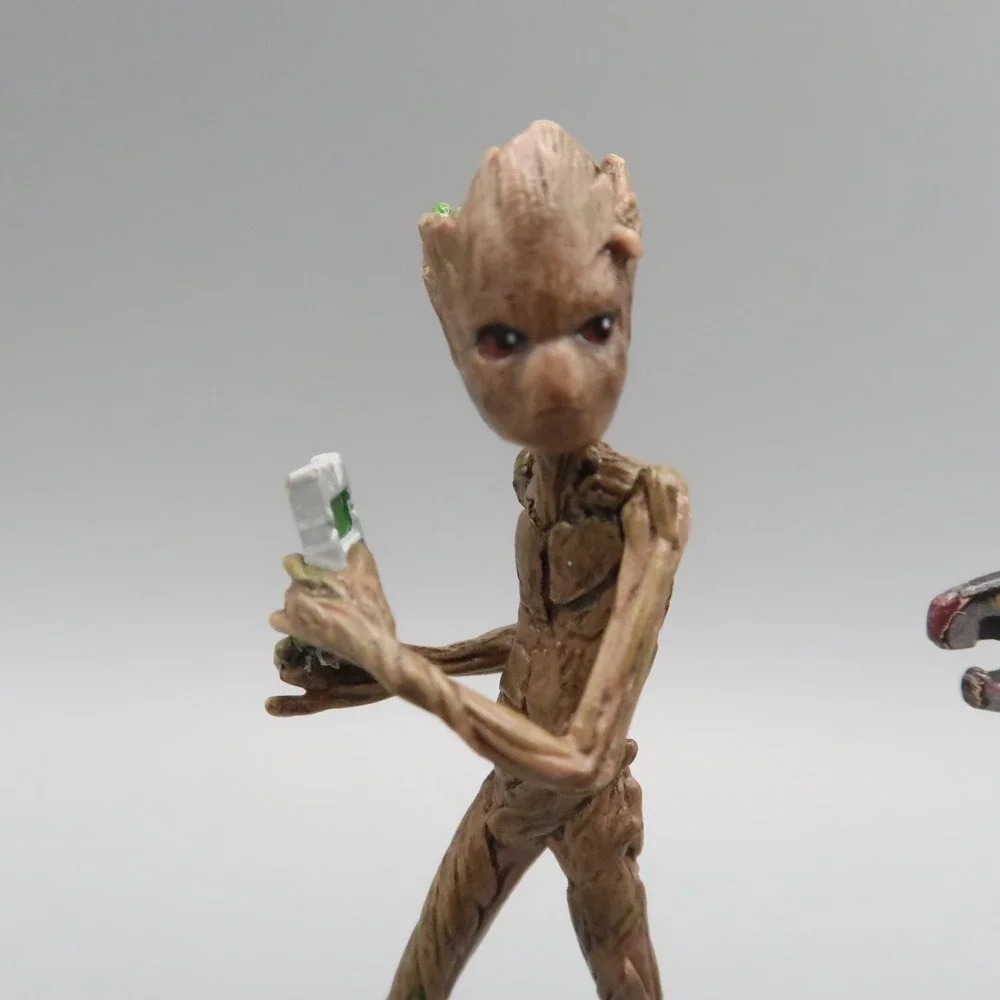 Disney Star-Lord & Groot Guardians of the Galaxy Marvel PVC Figure Cake Topper